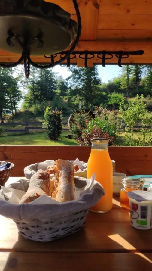 Ma Roulotte Sous Les Chenes- Au Naturel Raon-aux-Bois Esterno foto