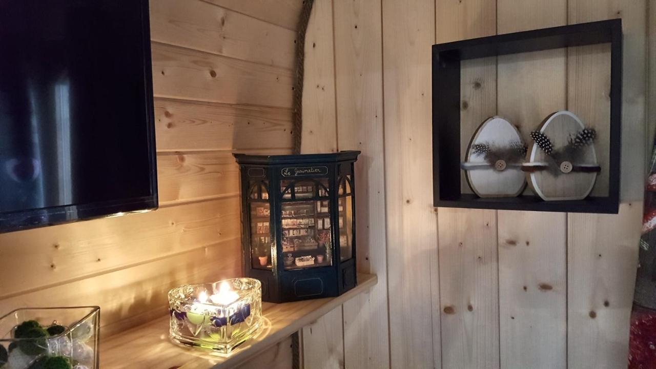 Ma Roulotte Sous Les Chenes- Au Naturel Raon-aux-Bois Esterno foto